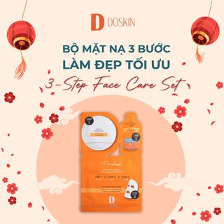 Mặt Nạ Dưỡng Da 3 Bước Doskin Q10