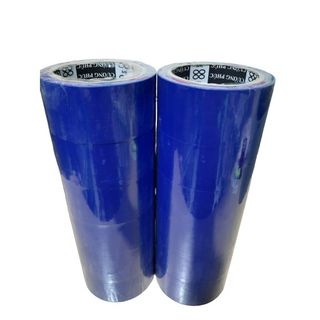 BĂNG KEO MÀU XANH DƯƠNG - BĂNG KEO SIÊU DÍNH CHẮC 5F x 6 Cuộn - Bao Bì Khả Anh