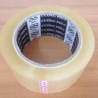 Băng keo trong, đục 100Y - siêu dính chắc ( 6 cuộn / cây )