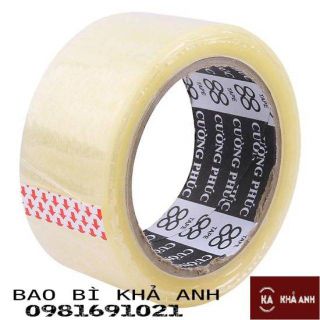 1 CÂY BĂNG KEO TRONG SIÊU DÍNH 6 CUỘN 100YARD