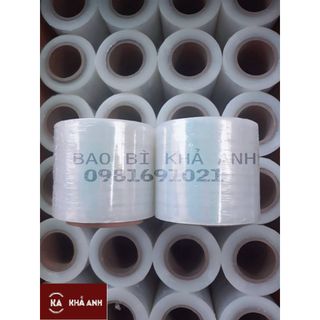 Màng quấn PE 10cm ( 1 tấc) quấn hàng bảo về hàng hóa chống bụi - nặng 500 gram