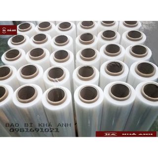 Màng quấn PE 10cm ( 1 tấc) quấn hàng bảo về hàng hóa chống bụi - nặng 500 gram