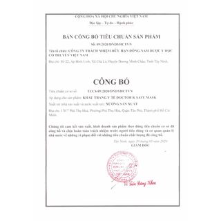Combo 3 hộp Khẩu trang tinh dầu thiên nhiên Doctor K