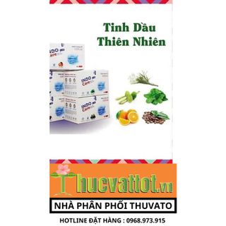 Combo 3 hộp Khẩu trang tinh dầu thiên nhiên Indo care (1hộp 50 cái)