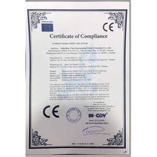 Combo 3 hộp Khẩu trang tinh dầu thiên nhiên Indo care (1hộp 50 cái)