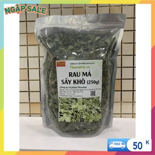 Rau má sấy khô thuvato 250g thanh nhiệt mát gan