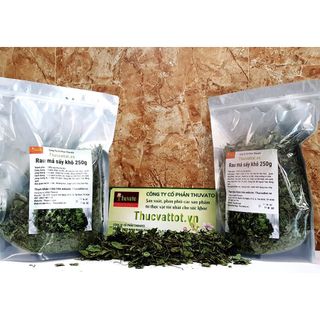 Rau má sấy khô thuvato 250g thanh nhiệt mát gan