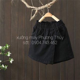 Quần giả váy cạp chun to chất đũi hot hit
