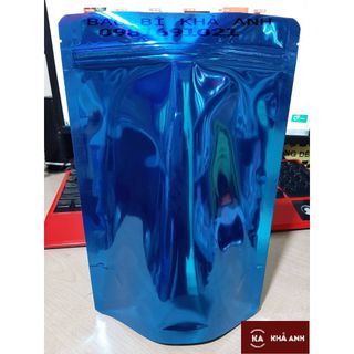 TÚI ZIP MÀU XANH DƯƠNG ĐÁY ĐỨNG Bọc thực phẩm khô