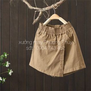 Quần giả váy cạp chun to chất đũi hot hit