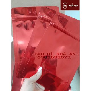1kg TÚI ZIP 2 MẶT MÀU- ĐỰNG MỸ PHẨM, CÁC LOẠI HẠT KHÔ - Bao Bì Khả Anh