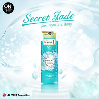Sữa tắm hương nước hoa On the body Secret Jade 500G
