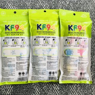 [THÙNG] KHẨU TRANG KF94 TRẺ EM ĐỒNG XANH PREMIUM (10 CÁI/TÚI) - 30 TÚI/THÙNG