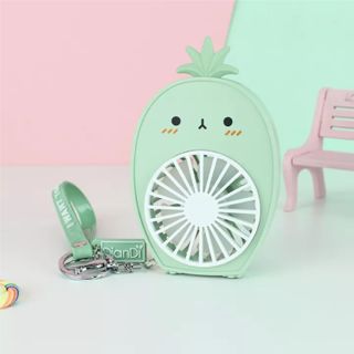 Quạt mini móc khóa cầm tay - Sạc USB