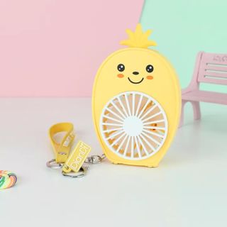 Quạt mini móc khóa cầm tay - Sạc USB