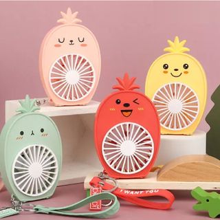 Quạt mini móc khóa cầm tay - Sạc USB