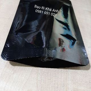 TÚI ZIP MÀU ĐEN - TÚI ZIPPER MÀU ĐEN - TÚI ZIPPER ĐÁY ĐỨNG MÀU ĐEN (1KG) - BBKHAANH