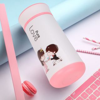 Bình giữ nhiệt Pure Love 350ml (tặng dây cầm tay)