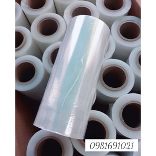 Màng PE quấn bụng giảm mỡ tắm trắng trong SPa - lõi siêu mõng dễ cầm nắm
