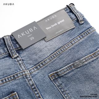 QUẦN JEAN DÀI AKUBA 02F0211