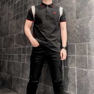 Quần Jeans đen nam cao cấp, co giãn, vải chính phẩm