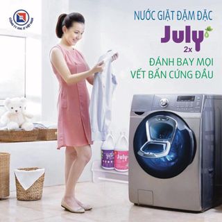 Nước Giặt Xả JULY 2X Vivid Purple Thái Lan