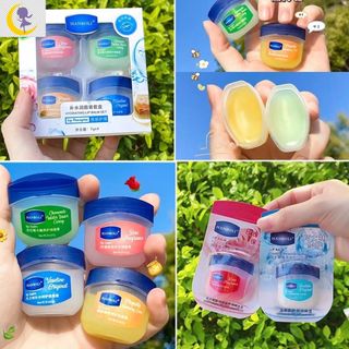 Set 4 hủ son dưỡng môi Hanboli