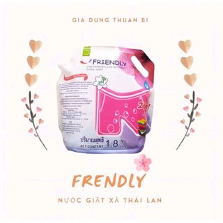 Nước Giặt Friendly 2in1 Thái Lan 1800ml