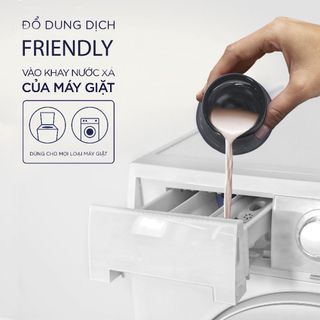 Nước Giặt Friendly 2in1 Thái Lan 1800ml