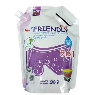 Nước Giặt Friendly plus 5in1 Thái Lan 2300ml