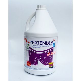 Nước Giặt Xả Friendly Plus 5in1 Đậm Đặc 3500ml