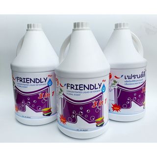 Nước Giặt Xả Friendly Plus 5in1 Đậm Đặc 3500ml