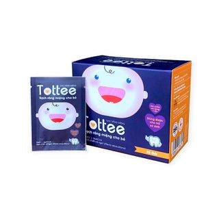Gạc rơ lưỡi Tottee hộp 25 gói
