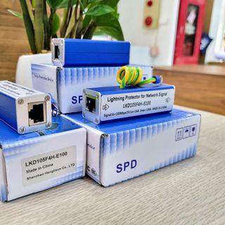 Thiết bị chống sét lan truyền mạng lan rj45 cho camera IP LKD105F4H-E100
