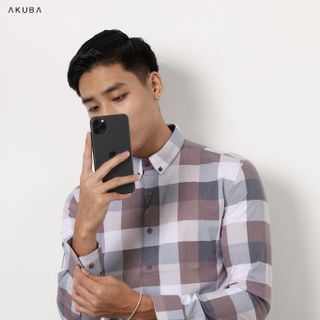 ÁO SƠ MI TAY DÀI AKUBA A890