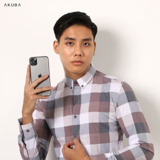 ÁO SƠ MI TAY DÀI AKUBA A890