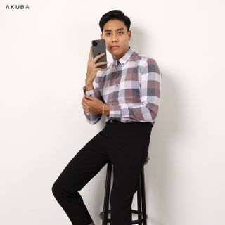 ÁO SƠ MI TAY DÀI AKUBA A890