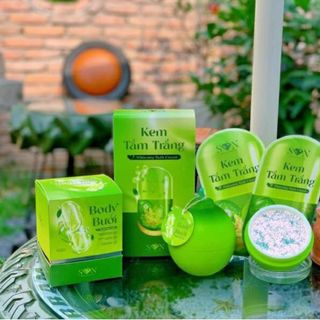 Combo kem body cốt ủ bưởi + tắm trắng bưởi