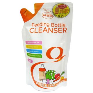 Nước rửa bình Wesser 500ml dạng túi giá sỉ