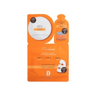 Combo Viên Nang Nâng Cơ Chống Lão Hóa Timeless Doskin + Mặt Nạ Dưỡng Da 3 Bước Doskin Q10