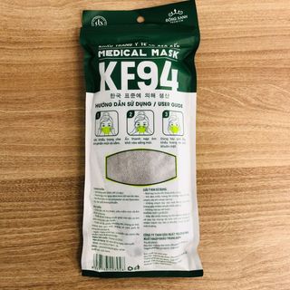 Khẩu trang y tế KF94 Đồng Xanh PREMIUM