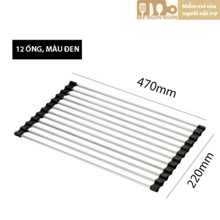 Giá inox để ráo nước bồn rửa chén bát