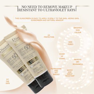 Kem chống nắng SunsCreen Disaar SPF 50+ Dưỡng da , bật tông màu cho làn da