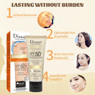 Kem chống nắng SunsCreen Disaar SPF 50+ Dưỡng da , bật tông màu cho làn da
