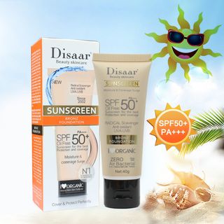 Kem chống nắng SunsCreen Disaar SPF 50+ Dưỡng da , bật tông màu cho làn da