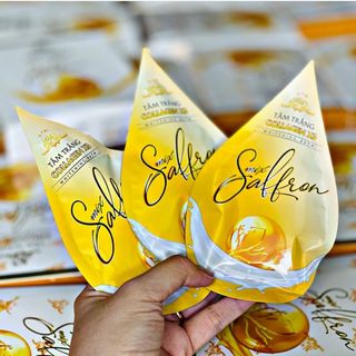 Tắm trắng Collagen X3 mix Saffron hộp 3 gói