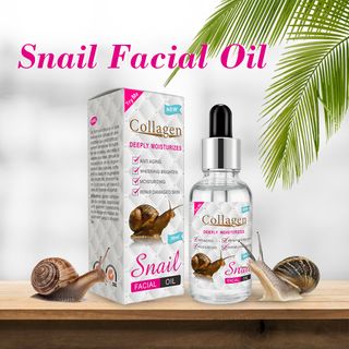 Serum Collagren Ốc Oli Sên Snail dưỡng ẩm da chuyên sâu , ngăn ngừa lão hoá , se khít lỗ chân lông 30ml