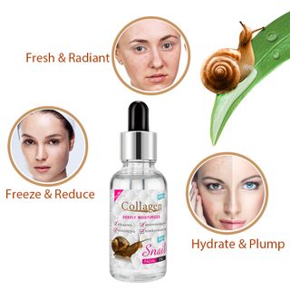 Serum Collagren Ốc Oli Sên Snail dưỡng ẩm da chuyên sâu , ngăn ngừa lão hoá , se khít lỗ chân lông 30ml