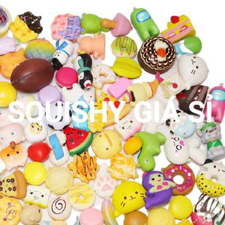 Squishy mini nhật bản chính hãng giá sỉ combo 30 cái mẫu mới nhất 2022 giá sỉ