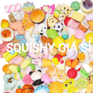 Squishy mini nhật bản chính hãng giá sỉ combo 30 cái mẫu mới nhất 2022